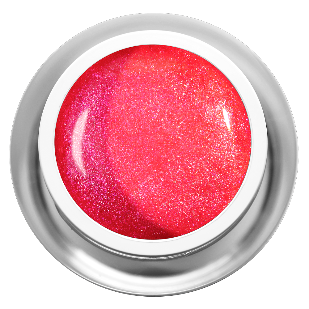 Farbgel - Glimmer Pink Coral
