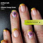 Farbgel Brilliant Gelb, Farbgel Glimmer Orange Dream