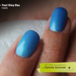 Farbgel Pearl Shiny Blau