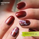 Farbgel Pearl Dark Red