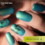 Farbgel Pearl Shell Türkis