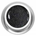 Farbgel Black Multiglitter