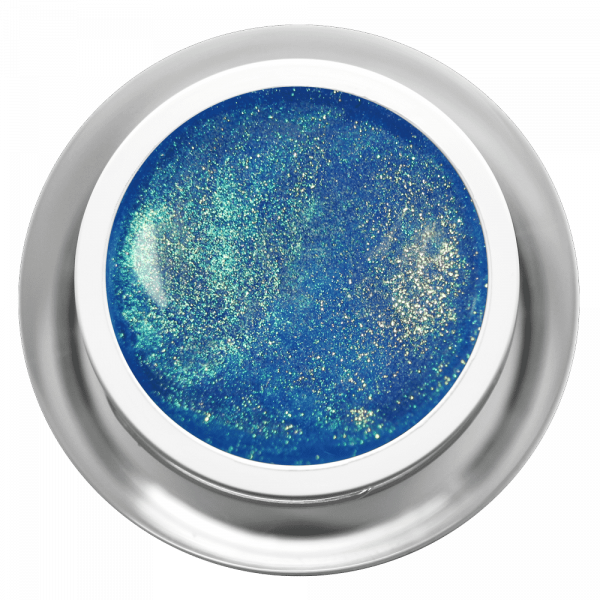 Farbgel Glimmer Mystic Blue