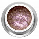 Farbgel Glitter Gold Rose